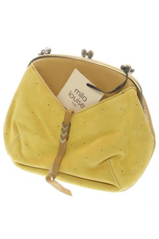 Дамска чанта Mila Louise, Цвят Жълт, Цена 349,00 лв.