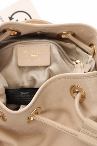 Γυναικεία τσάντα Paul Costelloe, Χρώμα  Μπέζ, Τιμή 86,83 €