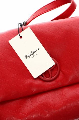 Дамска чанта Pepe Jeans, Цвят Червен, Цена 156,00 лв.