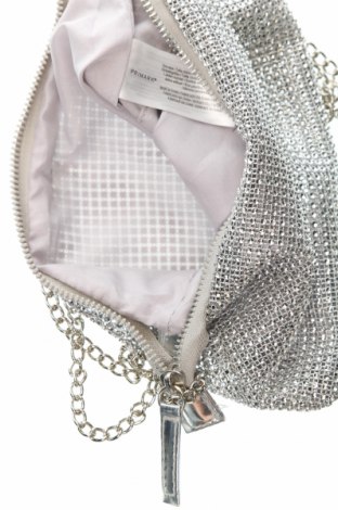Γυναικεία τσάντα Primark, Χρώμα Ασημί, Τιμή 35,88 €