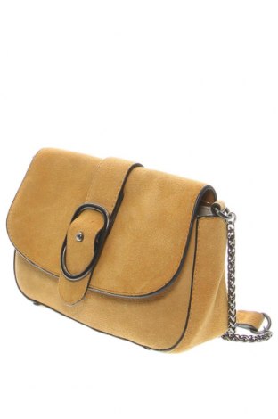 Дамска чанта Violeta by Mango, Цвят Жълт, Цена 103,00 лв.