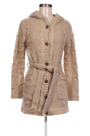 Damen Strickjacke, Größe L, Farbe Beige, Preis 5,25 €