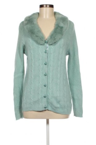 Cardigan de damă, Mărime L, Culoare Verde, Preț 41,97 Lei