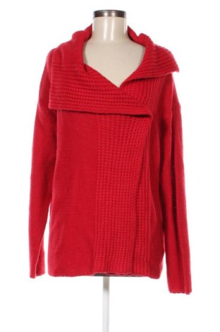 Damen Strickjacke, Größe L, Farbe Rot, Preis 6,66 €