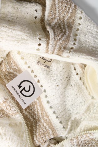Damen Strickjacke, Größe L, Farbe Weiß, Preis 8,07 €