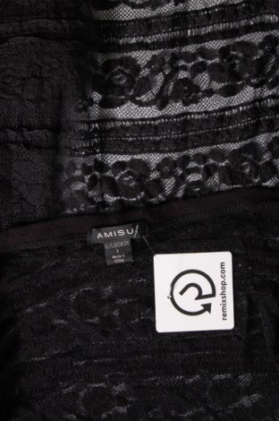 Γυναικεία ζακέτα Amisu, Μέγεθος L, Χρώμα Μαύρο, Τιμή 9,30 €