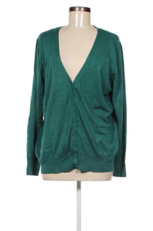 Γυναικεία ζακέτα Biaggini, Μέγεθος XL, Χρώμα Πράσινο, Τιμή 15,53 €