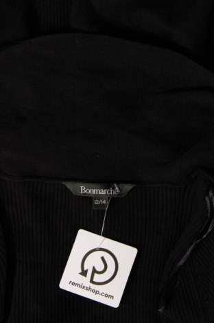 Damen Strickjacke Bonmarche, Größe L, Farbe Schwarz, Preis 5,01 €