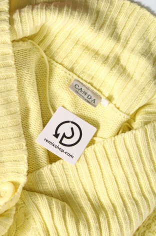 Damen Strickjacke Canda, Größe L, Farbe Gelb, Preis 3,03 €