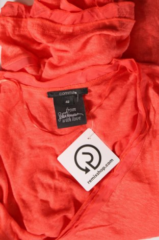 Damen Strickjacke Comma,, Größe L, Farbe Rot, Preis 13,37 €