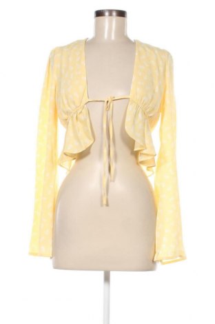 Дамска жилетка Fashion Union, Размер S, Цвят Жълт, Цена 13,95 лв.