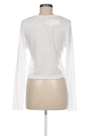 Damen Strickjacke H&M Divided, Größe L, Farbe Weiß, Preis 32,01 €