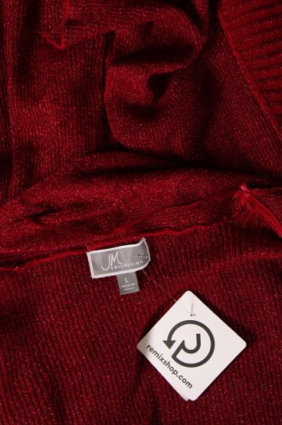 Γυναικεία ζακέτα JM Collection, Μέγεθος L, Χρώμα Κόκκινο, Τιμή 4,84 €
