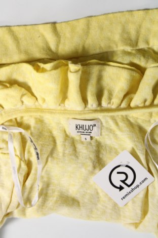 Γυναικεία ζακέτα Khujo, Μέγεθος S, Χρώμα Κίτρινο, Τιμή 11,73 €