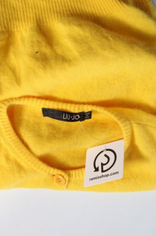 Γυναικεία ζακέτα Liu Jo, Μέγεθος L, Χρώμα Κίτρινο, Τιμή 29,69 €