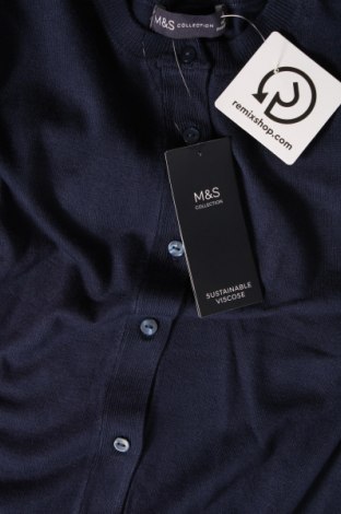 Γυναικεία ζακέτα Marks & Spencer, Μέγεθος M, Χρώμα Μπλέ, Τιμή 31,96 €