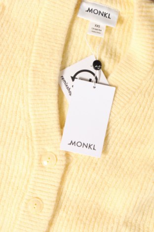 Cardigan de damă Monki, Mărime XXS, Culoare Galben, Preț 66,99 Lei