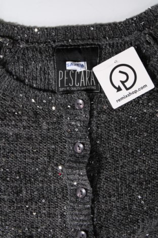 Damen Strickjacke Pescara, Größe M, Farbe Grau, Preis 18,36 €