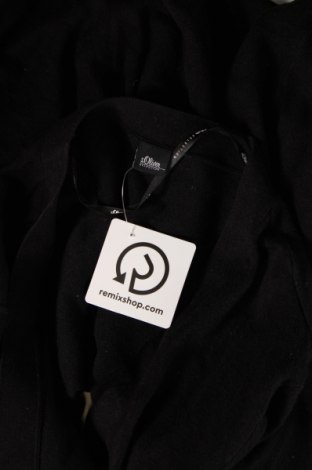 Γυναικεία ζακέτα S.Oliver, Μέγεθος L, Χρώμα Μαύρο, Τιμή 25,36 €