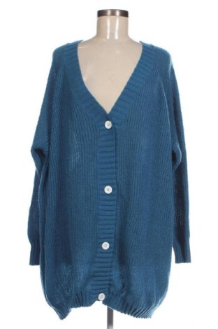 Damen Strickjacke SHEIN, Größe XXL, Farbe Blau, Preis 20,18 €