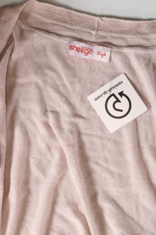 Γυναικεία ζακέτα Sheego, Μέγεθος XXL, Χρώμα  Μπέζ, Τιμή 6,59 €
