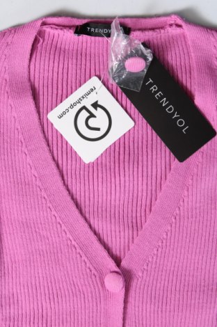 Damen Strickjacke Trendyol, Größe S, Farbe Rosa, Preis 9,59 €