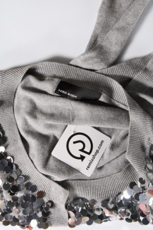 Damen Strickjacke Vero Moda, Größe L, Farbe Grau, Preis € 7,46