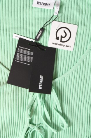 Γυναικεία ζακέτα Weekday, Μέγεθος XL, Χρώμα Πράσινο, Τιμή 10,39 €