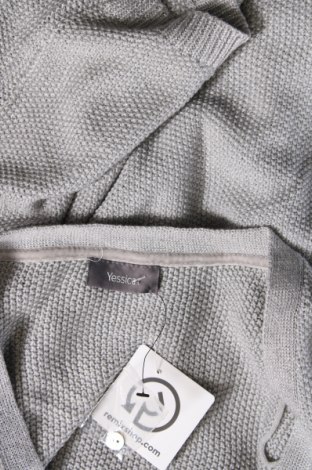Damen Strickjacke Yessica, Größe L, Farbe Grau, Preis € 3,23
