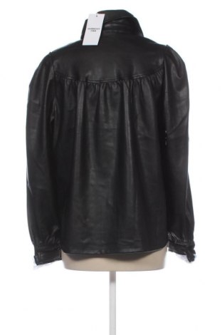 Γυναικείο δερμάτινο πουκάμισο Hoermanseder x About You, Μέγεθος M, Χρώμα Μαύρο, Τιμή 13,89 €
