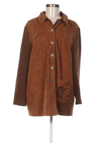 Γυναικείο πουκάμισο, Μέγεθος XXL, Χρώμα Καφέ, Τιμή 14,69 €