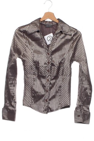 Γυναικείο πουκάμισο, Μέγεθος XS, Χρώμα Χρυσαφί, Τιμή 4,48 €