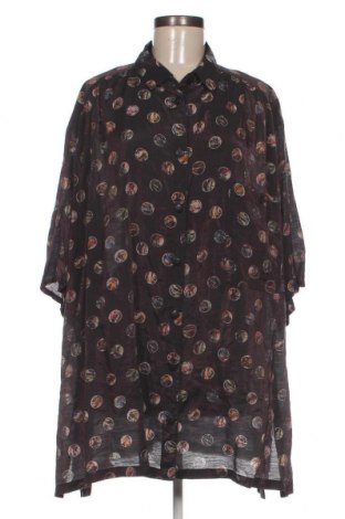 Γυναικείο πουκάμισο, Μέγεθος 3XL, Χρώμα Καφέ, Τιμή 12,68 €