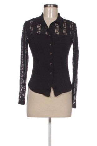 Γυναικείο πουκάμισο, Μέγεθος L, Χρώμα Μαύρο, Τιμή 6,03 €