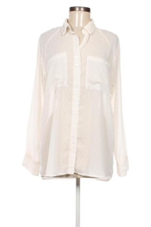 Γυναικείο πουκάμισο Bershka, Μέγεθος M, Χρώμα Λευκό, Τιμή 7,41 €