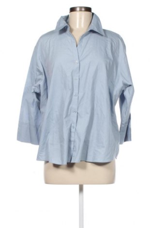 Γυναικείο πουκάμισο Biaggini, Μέγεθος XXL, Χρώμα Μπλέ, Τιμή 12,37 €