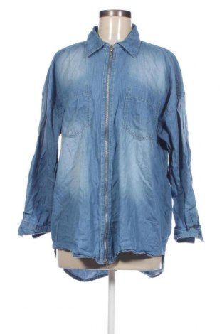 Γυναικείο πουκάμισο Bpc Bonprix Collection, Μέγεθος M, Χρώμα Μπλέ, Τιμή 7,73 €