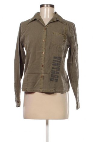 Γυναικείο πουκάμισο Check Up, Μέγεθος M, Χρώμα Πράσινο, Τιμή 3,84 €