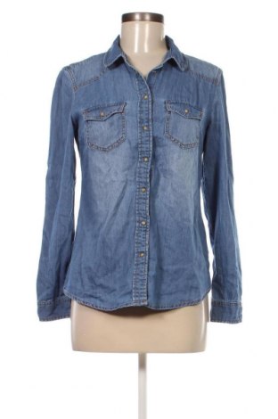 Γυναικείο πουκάμισο Clockhouse, Μέγεθος M, Χρώμα Μπλέ, Τιμή 4,64 €