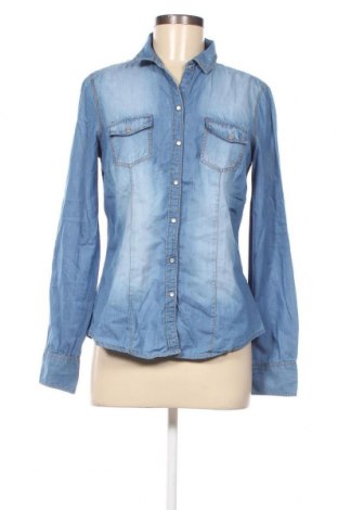 Γυναικείο πουκάμισο Clockhouse, Μέγεθος M, Χρώμα Μπλέ, Τιμή 5,01 €
