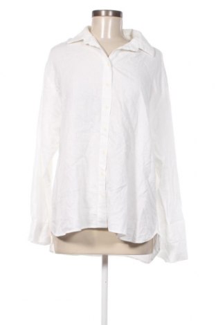 Γυναικείο πουκάμισο Defacto, Μέγεθος M, Χρώμα Λευκό, Τιμή 8,50 €