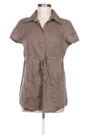Γυναικείο πουκάμισο Edc By Esprit, Μέγεθος L, Χρώμα Καφέ, Τιμή 17,39 €