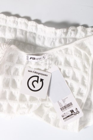 Γυναικείο πουκάμισο Fb Sister, Μέγεθος S, Χρώμα Λευκό, Τιμή 8,39 €