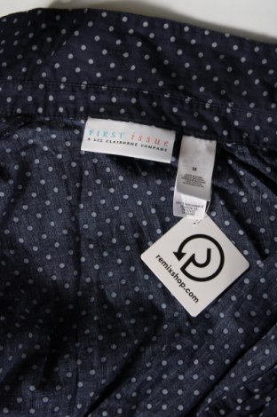 Γυναικείο πουκάμισο First Issue, Μέγεθος M, Χρώμα Μπλέ, Τιμή 6,03 €