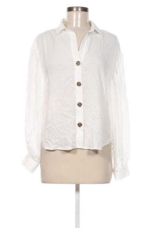 Γυναικείο πουκάμισο Gina Tricot, Μέγεθος M, Χρώμα Λευκό, Τιμή 6,80 €