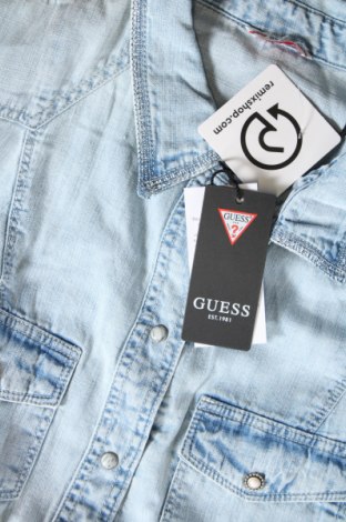 Γυναικείο πουκάμισο Guess, Μέγεθος S, Χρώμα Μπλέ, Τιμή 80,41 €