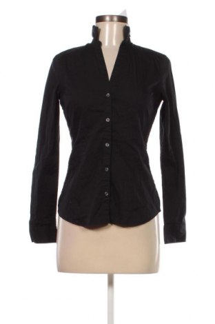 Γυναικείο πουκάμισο H&M, Μέγεθος XS, Χρώμα Μαύρο, Τιμή 7,73 €