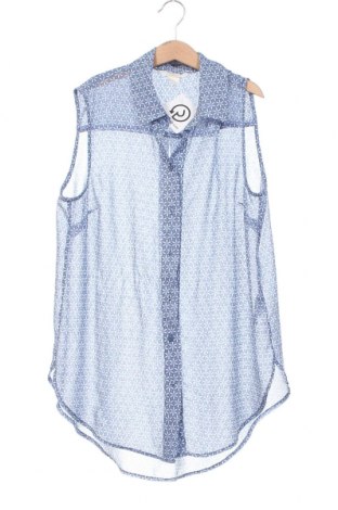 Γυναικείο πουκάμισο H&M, Μέγεθος XS, Χρώμα Μπλέ, Τιμή 7,70 €