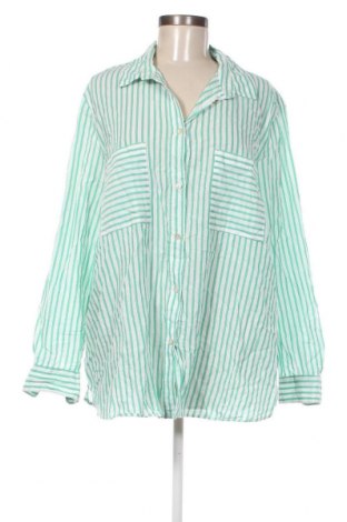 Γυναικείο πουκάμισο H&M, Μέγεθος XXL, Χρώμα Πολύχρωμο, Τιμή 15,46 €