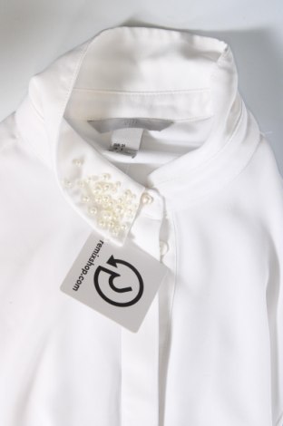 Дамска риза H&M, Размер XS, Цвят Бял, Цена 25,00 лв.